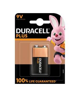 DURACELL PLUS 100% 9V