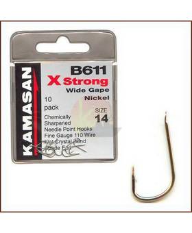 KAMASAN B611 XSTRONG WIDE GAPE NICKEL