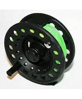 LEEDA RTF FLY REEL WITH LINE WF7/8