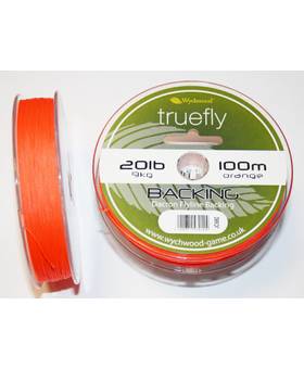 WYCHWOOD DACRON FLY LINE BACKING ORANGE