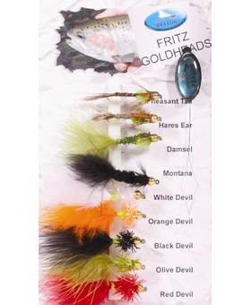 LEEDA FRITZ GOLDHEADS 9 pcs