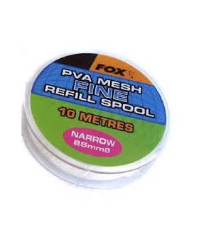 FOX PVA FINE MASH REFILL 10m 25mm