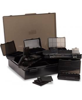 NASH BOXLOGIC LARGE TACKLE BOX LOADED