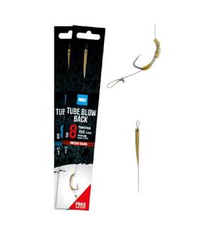NASH TUBE BLOW BACK RIG TWISTER barbed #6