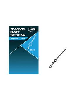 NASH SWIVEL BAIT SCREW 13MM