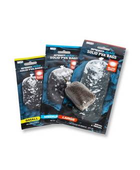 NASH SPEED LOAD SOLID PVA BAGS LARGE SLOW MELT