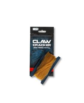 NASH CLAW CRACKER BAIT MESH SUPER NARROW REFILL 7.5m NOT PVA