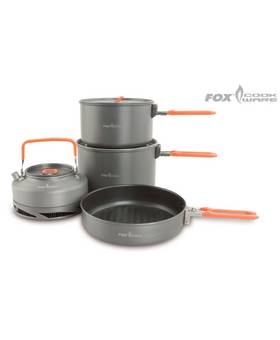 FOX COOK WARE 4PC LARGE COOKSET