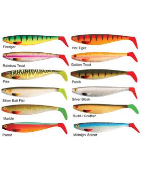 FOX RAGE PRO SHAD FIRETAILS 23cm