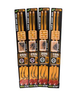 FOX ARMA POINT CURVE SHORT RIGS BROWN