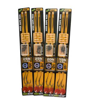 FOX ARMA POINT WIDE GAPE RIGS BROWN