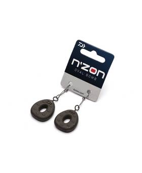 DAIWA NZON OVAL BOMB LEAD 2PCS