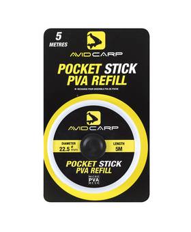 AVID POCKET STICK PVA REFILL 5m 22.5mm