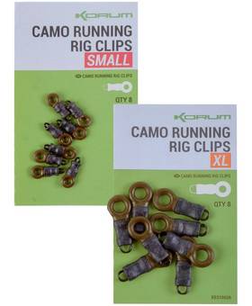 KORUM CAMO RUNNING RIG CLIPS