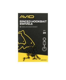 AVID RINGED HOOKBAIT SWIVELS