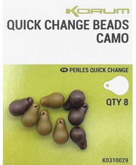KORUM QUICK CHANGE BEADS CAMO STANDARD
