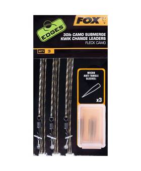FOX 30LB CAMO SUBMERGE KWIK CHANGE LEADERS