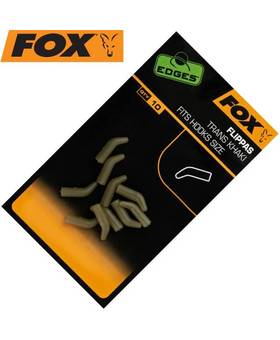 FOX FLIPPAS HOOK SIZES 10-7 KHAKI