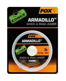 FOX ARMADILLO SHOCK SNAG LEADER 30LB 20M