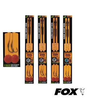 FOX EDGES ARMA POINT CURVE SHORT RIGS CAMOTEX SEMI STIFF 2 35lb