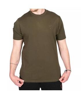 FOX LARGE PRINT T-SHIRT KHAKI #L