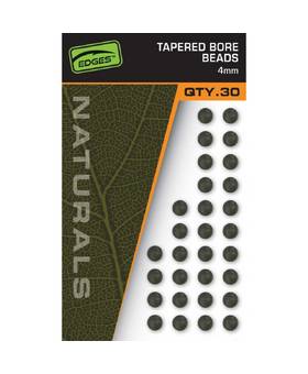 FOX NATURALS 4MM tapered bore beads