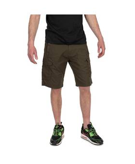 FOX COLLECTION LW CARGO SHORTS GREEN BLACK L