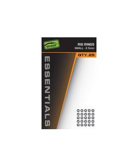 FOX ESSENTIALS RIG RINGS SMALL 2.5mm