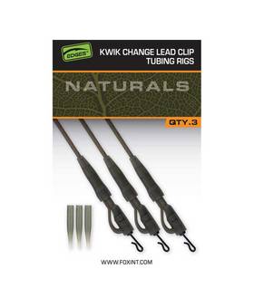 FOX ESSENTIALS KWIK CHANGE LEAD CLIP TUBING RIGS