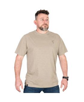 FOX LTD LPRINT LIGHT KHAKI MARL T SHIRT