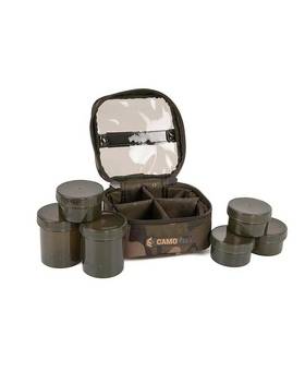 FOX CAMOLITE 6POT HOOKBAIT CASE