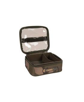 FOX CAMOLITE SMALL RIGID LEAD AND BITS BAG 14.5x5x7cm