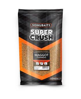 SONUBAITS SUPERCRUSH MAGGOT FISHMEAL GROUNDBAIT 2kg