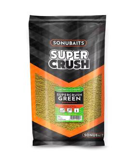 SONUBAITS SUPERCRUSH GREEN GROUNDBAIT 2kg