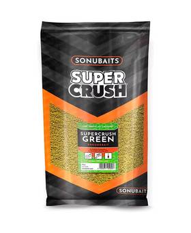 SONUBAITS SUPERCRUSH GREEN GROUNDBAIT 2kg