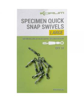 KORUM QUICK SNAP SWIVELS