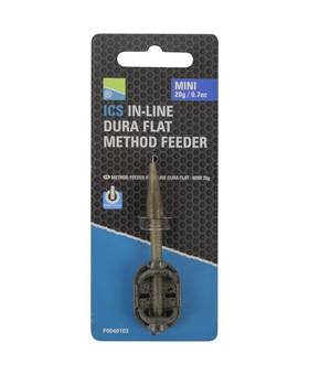 PRESTON ICS IN-LINE DURA FLAT METHOD FEEDER MINI