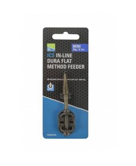PRESTON ICS IN-LINE DURA FLAT METHOD FEEDER MINI 30g