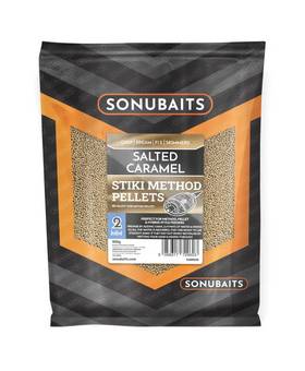 SONUBAITS SALTED CARAMEL STIKI METHOD PELLETS 2mm