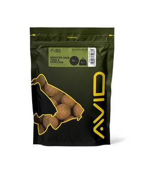 AVID MONSTER CRAB, TUNA & SPIRULINA PREMIUM BOILIES 24MM 1KG