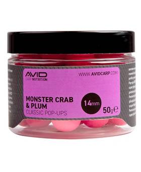 AVID MONSTER CRAB & PLUM POP UPS 14mm 50g