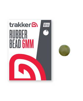 TRAKKER RUBBER BEAD 6MM