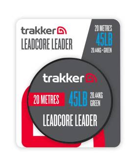 TRAKKER LEADCORE LEADER 45lb 20m GREEN
