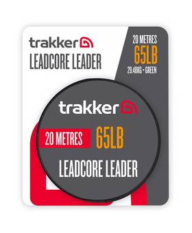 TRAKKER LEADCORE LEADER 65lb 20m GREEN