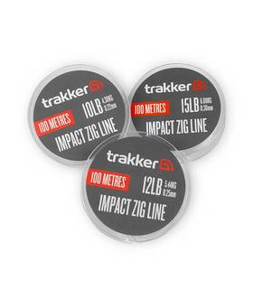 TRAKKER IMPACT ZIG LINE 12LB 100M 0.25MM