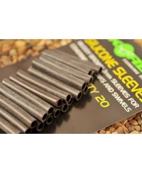 KORDA SILICONE SLEEVES CAMO GREEN 3MM