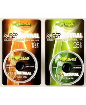 KORDA NATURAL SINKING BRAID HOOKLONK 25lb 20m