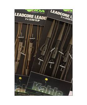 KORDALEADCORE HYRID LEAD CLIP GRAVEL BROWN