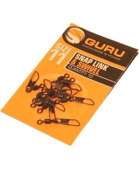 GURU SNAP LINK & SWIVEL SIZE 11 10PCS