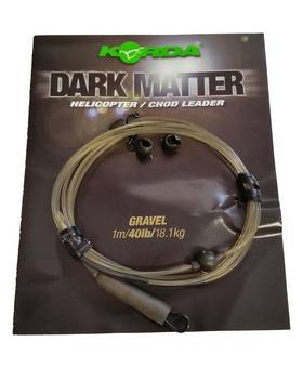 KORDA DARK MATTER LEADER HELI GRAVEL 40LB